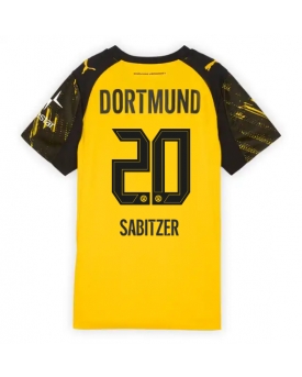 Billige Fotballdrakt Borussia Dortmund Marcel Sabitzer #20 Replika Hjemmedrakt Dame 2025-26 Kortermet